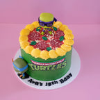Teenage Mutant Ninja Turtle Pizza Party | Themed Novelty Cake