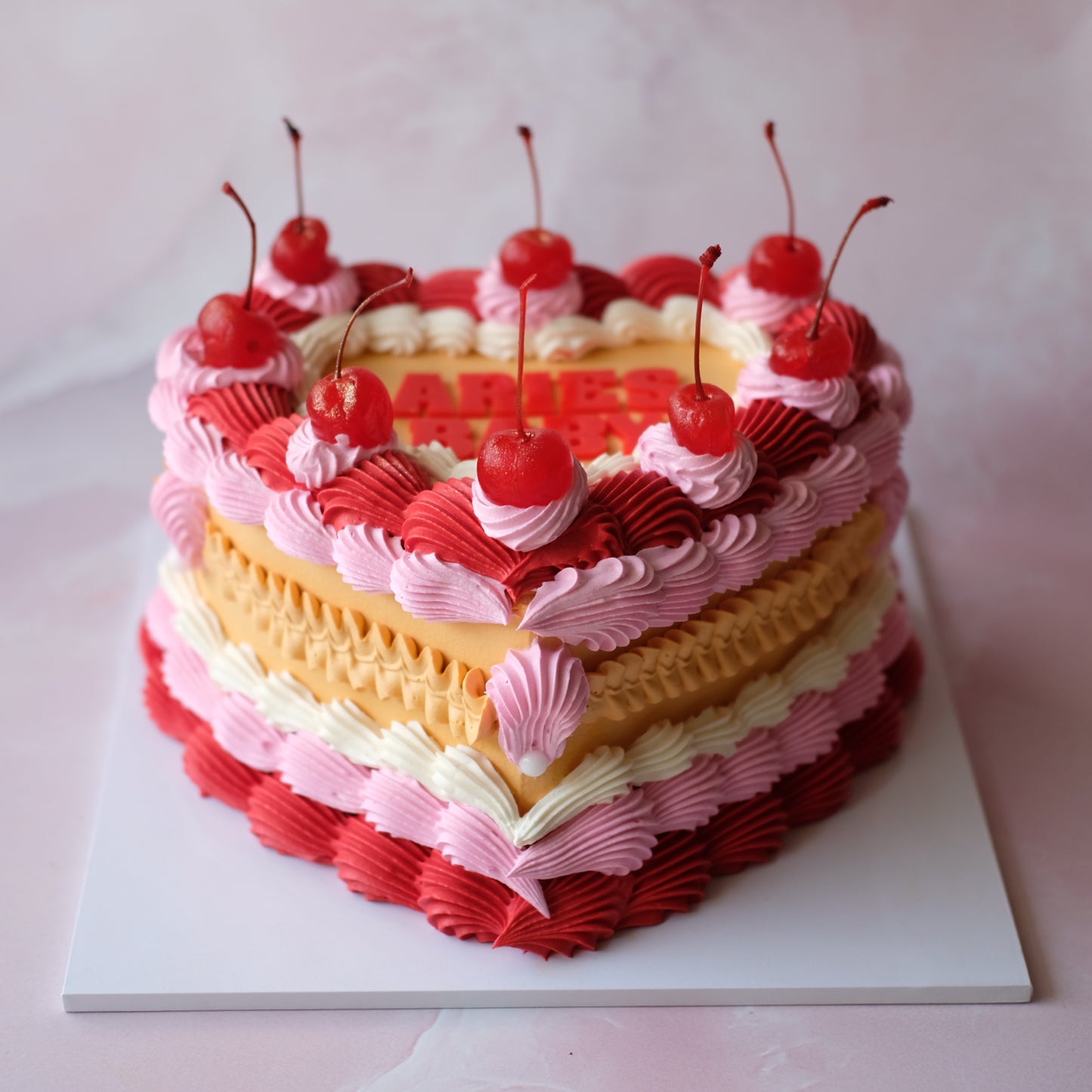 Vintage Heart Cake | All Embracing