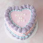 Vintage Heart Cake | Sprinkle-tastic!