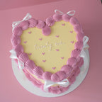 Vintage Heart Cake | Mini Hearts & Coquette