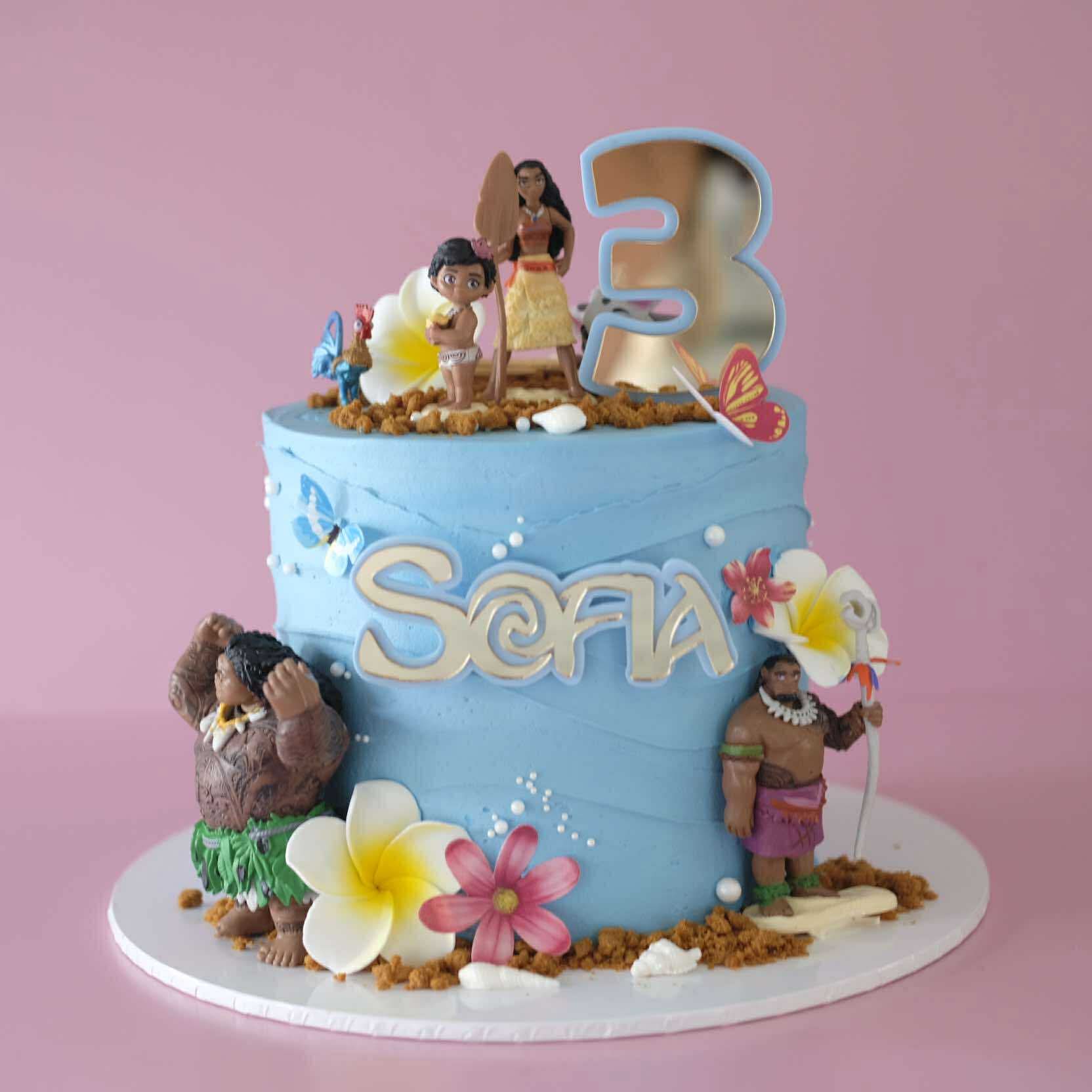 Moana of Motunui Tropical | Themed Novelty Cake