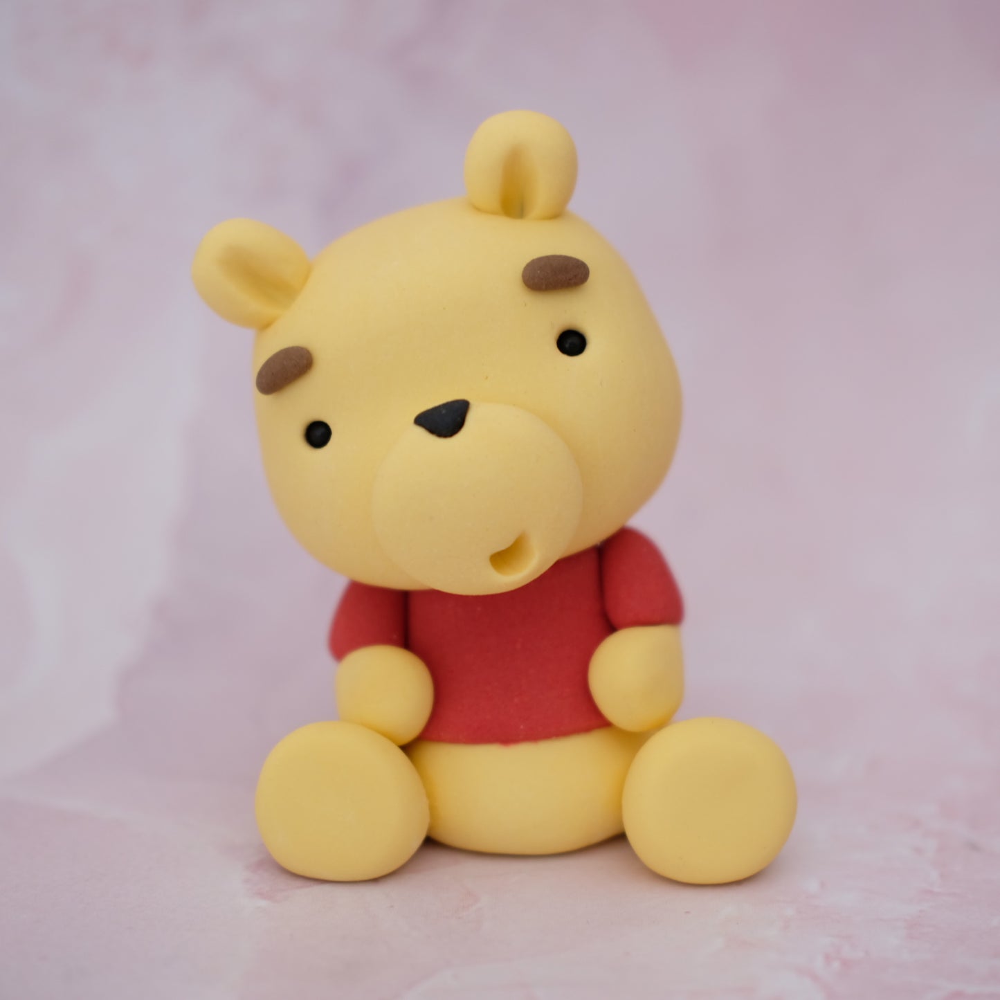 Winnie The Pooh Bear Fondant Cake Topper