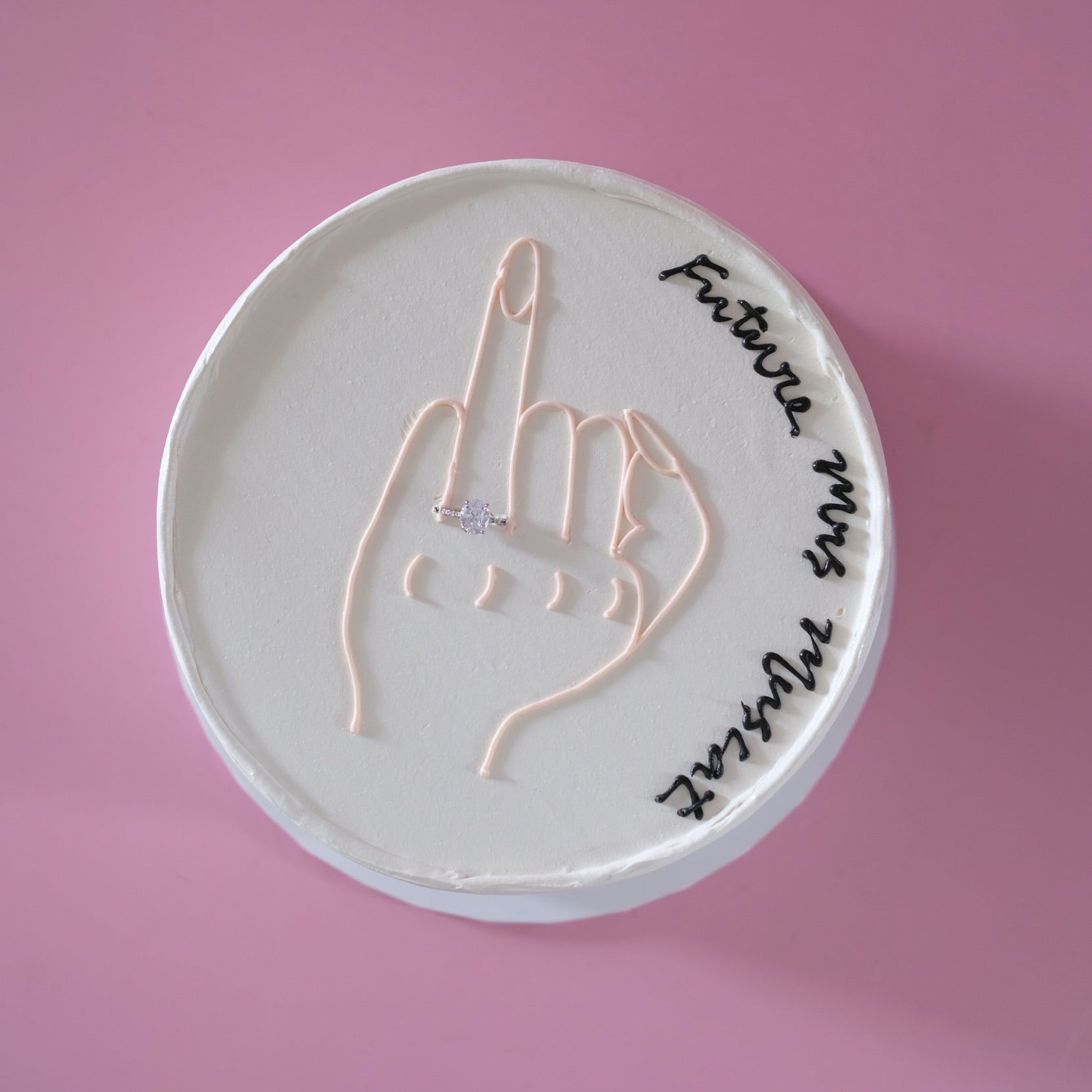 Put a ring on it | Doodle Cake