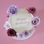 Vintage Round Cake | Wildflower Bloom