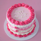 Vintage Round Cake | Ruffles & Sprinkles