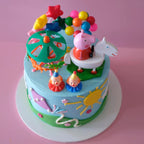 Peppa Pig Festival Novelty Cake