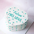 Mini Hearts on Heart | Doodle Cake