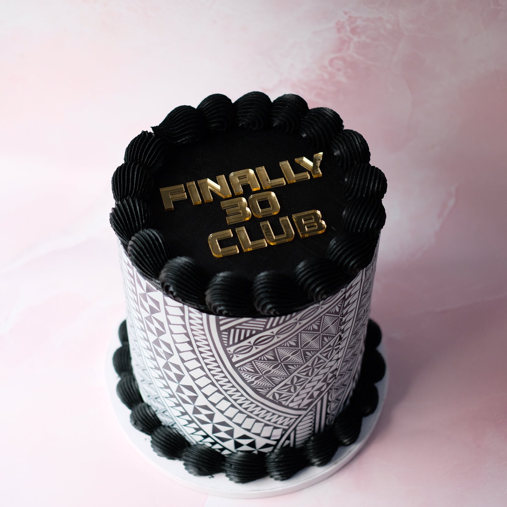 Round Icing Shop Vintage Round Cake Custom Edible Icing Print in Brisbane ...