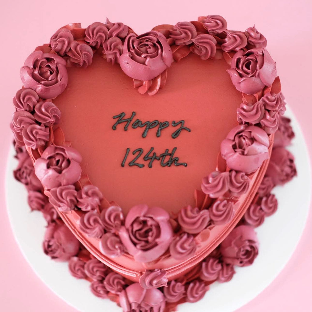 Gateau Aux Roses Buttercream Vintage Cake