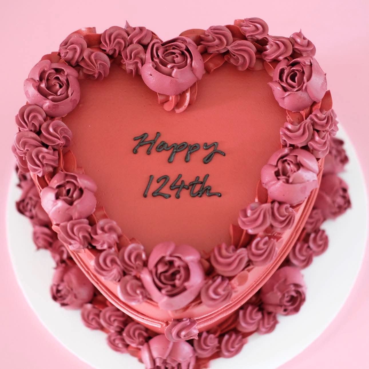 Gateau Aux Roses Buttercream Vintage Cake