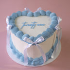 Basic Vintage Heart Cake | Coquette