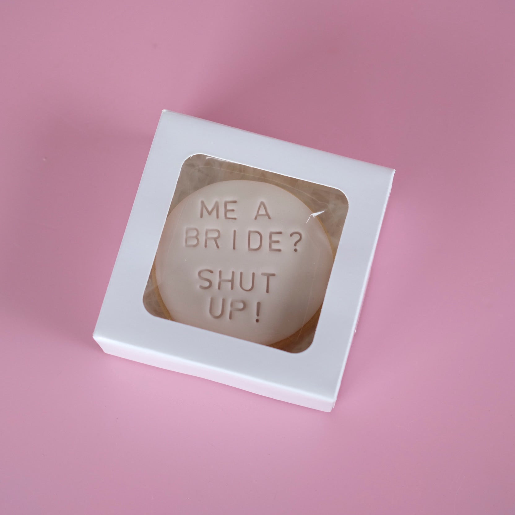 Shut Up, I'm the Bride ! | Fondant Sugar Cookies
