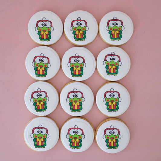 Keroppi - Sanrio | Christmas Fondant Sugar Cookies