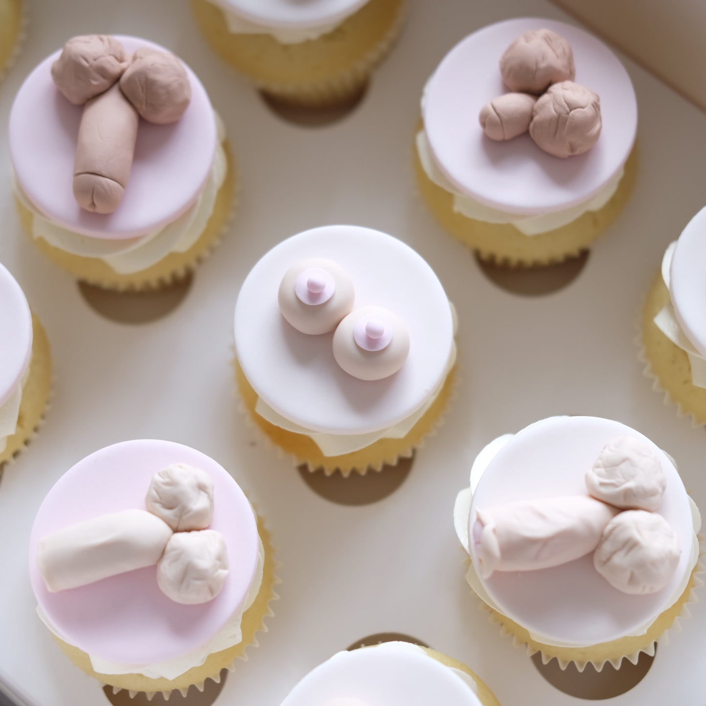 Penis & Boobs Cupcakes