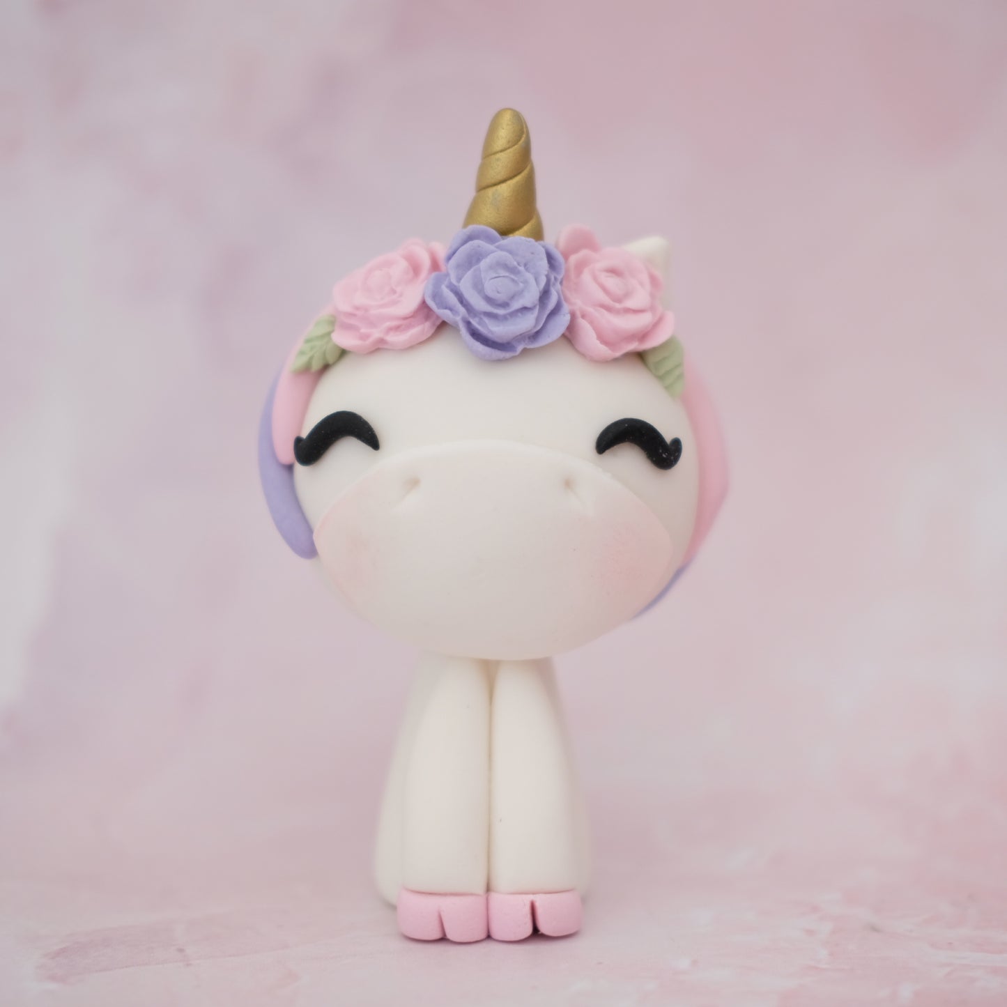 Unicorn Sugar Fondant Cake Topper