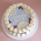 Vintage Round Cake | Dancing Queen Disco