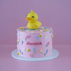 Duck Floral Garden Cake