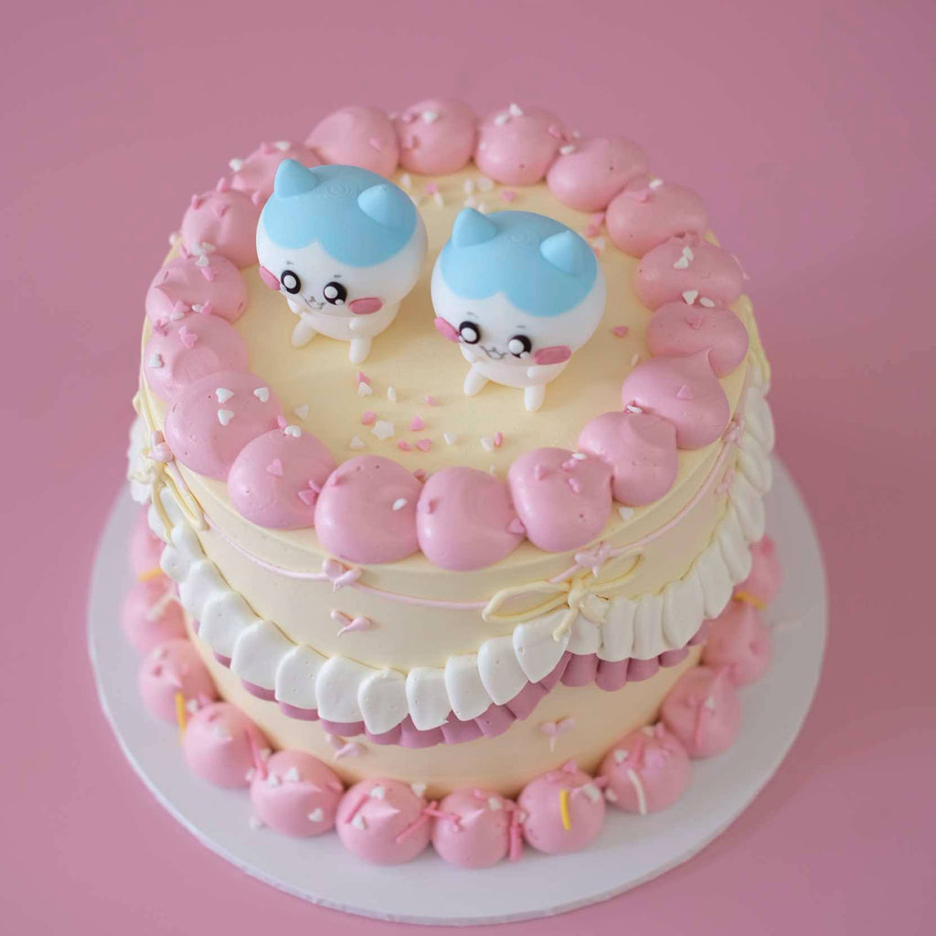 Vintage Round Cake | Chiikawa