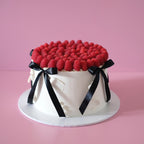 Fresh Raspberry & Coquette | Squiggle Cake