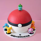 Poke Sphere Cake