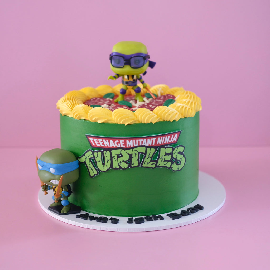 Teenage Mutant Ninja Turtle Pizza Party | Themed Novelty Cake