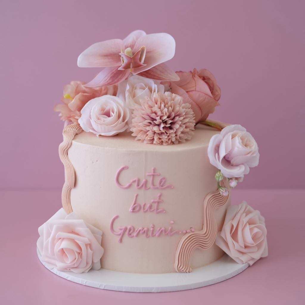 Blush Bloom | Squiggle Cake