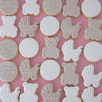 Assorted Bear Baby Shower | Fondant Sugar Cookies