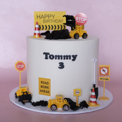 Construction Kids Cake