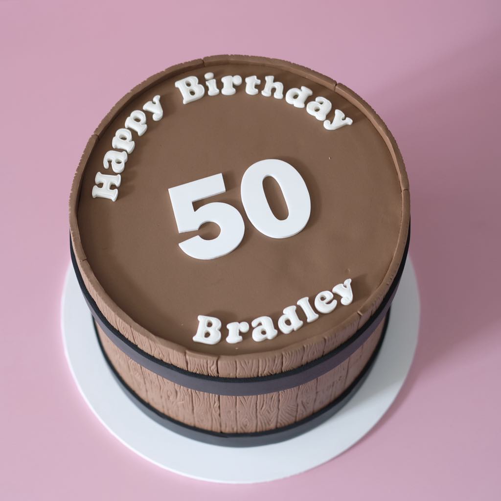 The Gentlemen's Barrel | Themed Novelty Cake