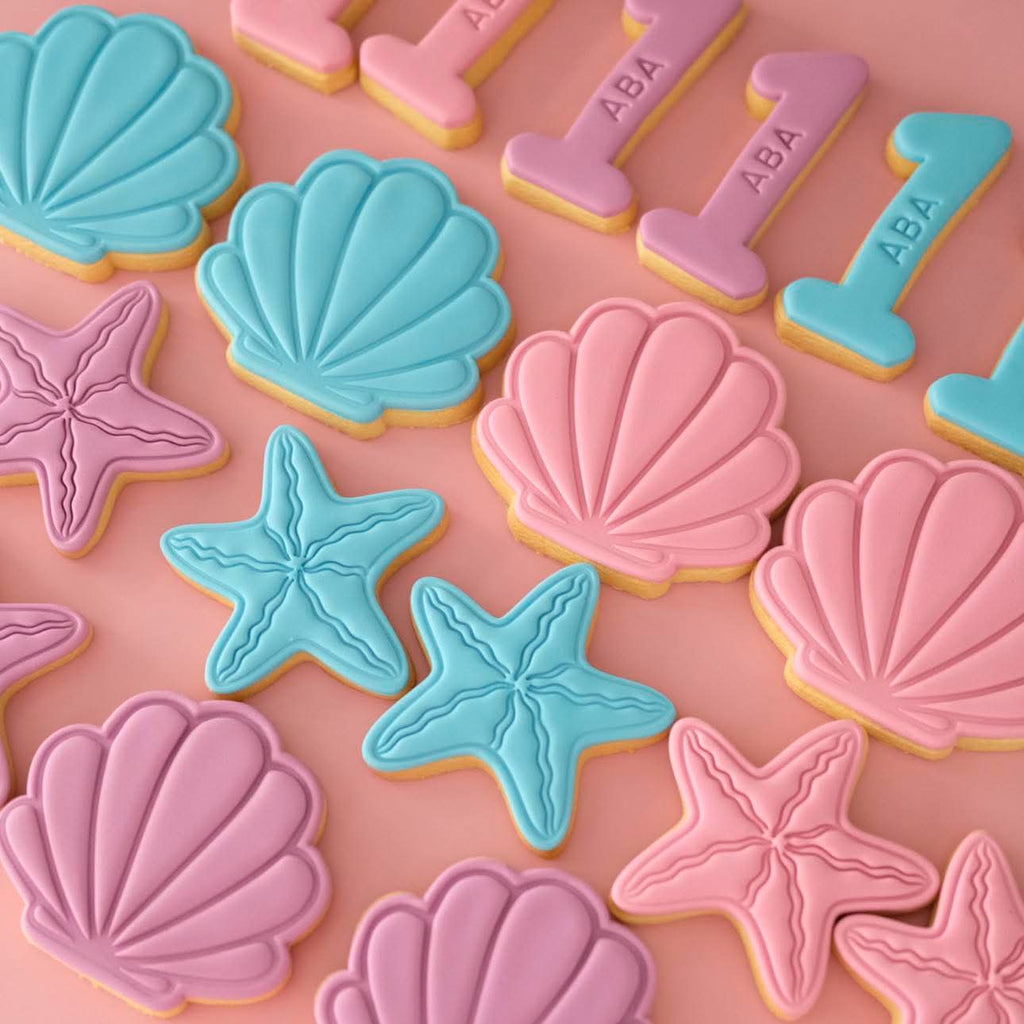 Assorted Under the Sea | Fondant Sugar Cookies