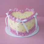 Vintage Heart Cake | Mini Hearts & Coquette