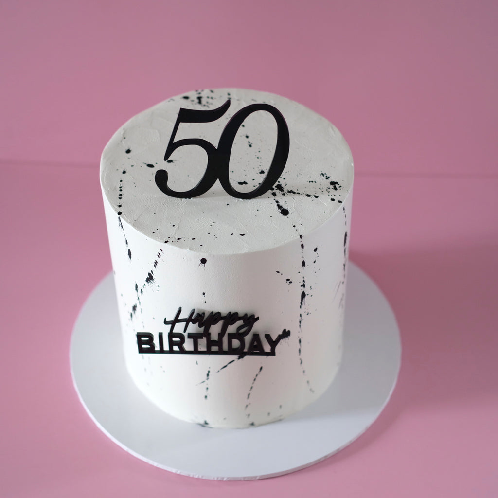 The Modern Splatter Cake