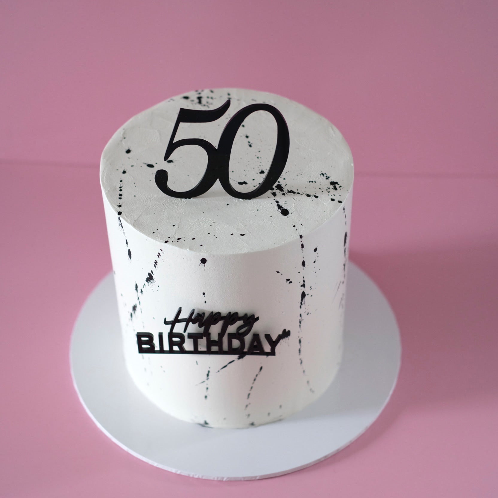 The Modern Splatter Cake