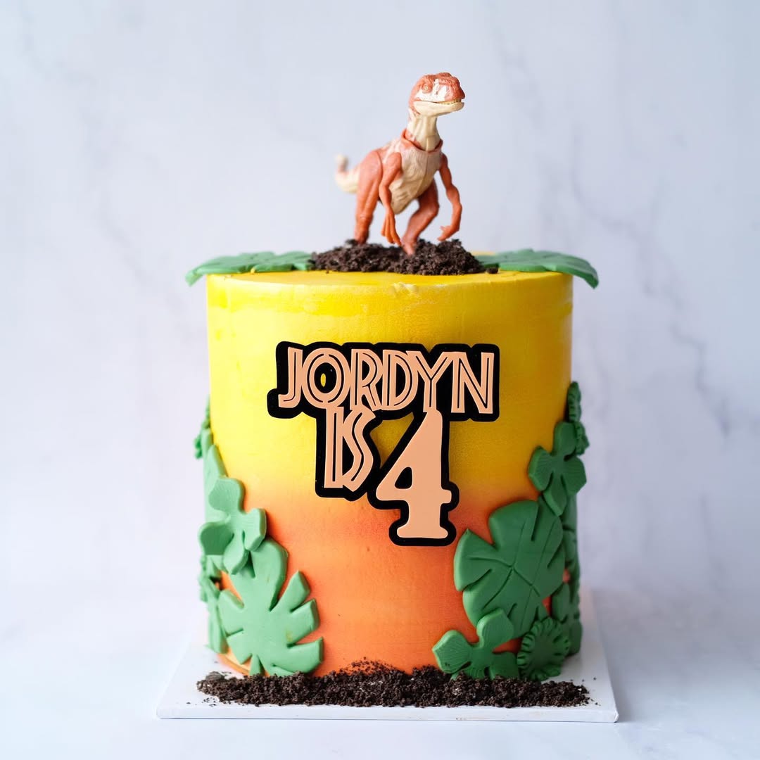 Jurassic Jungle Dinosaur | Themed Novelty Cake