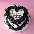 Vintage Heart Cake | Mini Hearts & Coquette