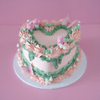 Vintage Heart Cake | Fairy Theme