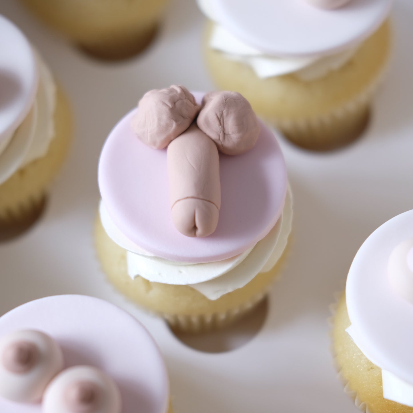 Penis & Boobs Cupcakes