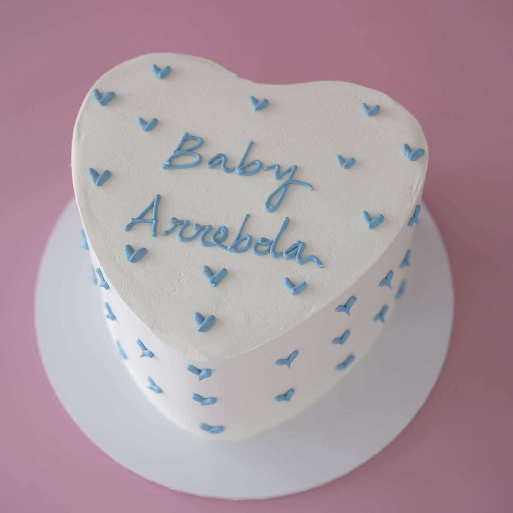 Mini Hearts on Heart | Doodle Cake