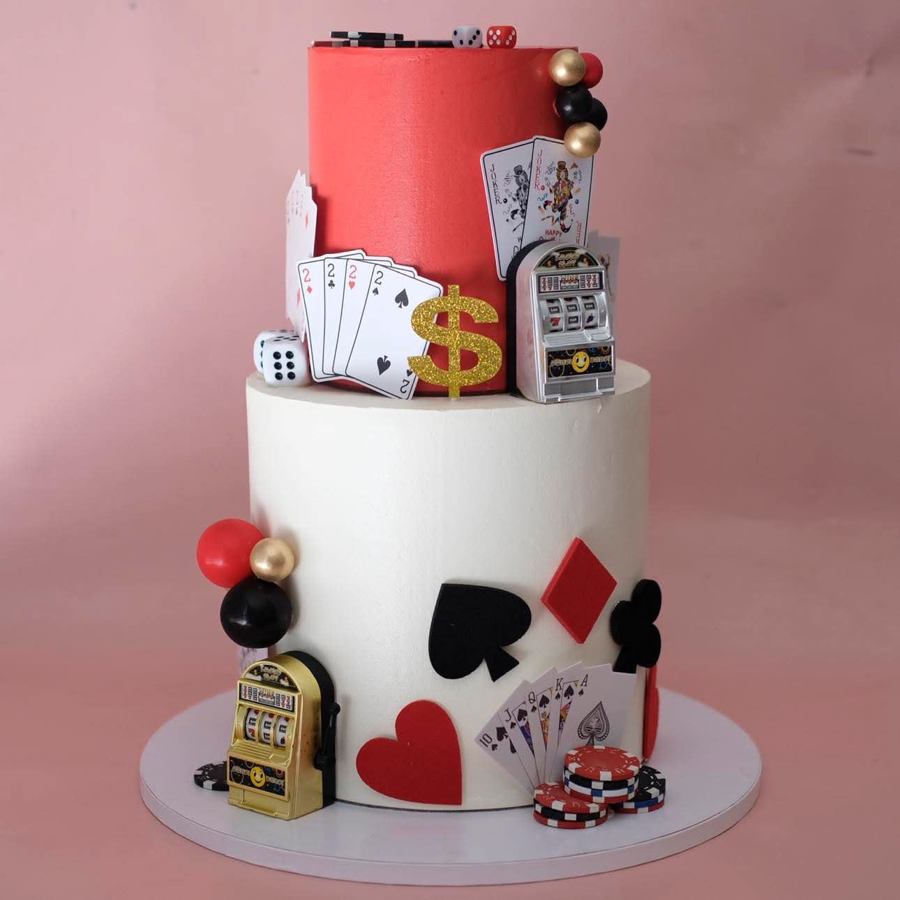 Casino Royal Themed Cake