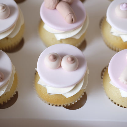 Penis & Boobs Cupcakes