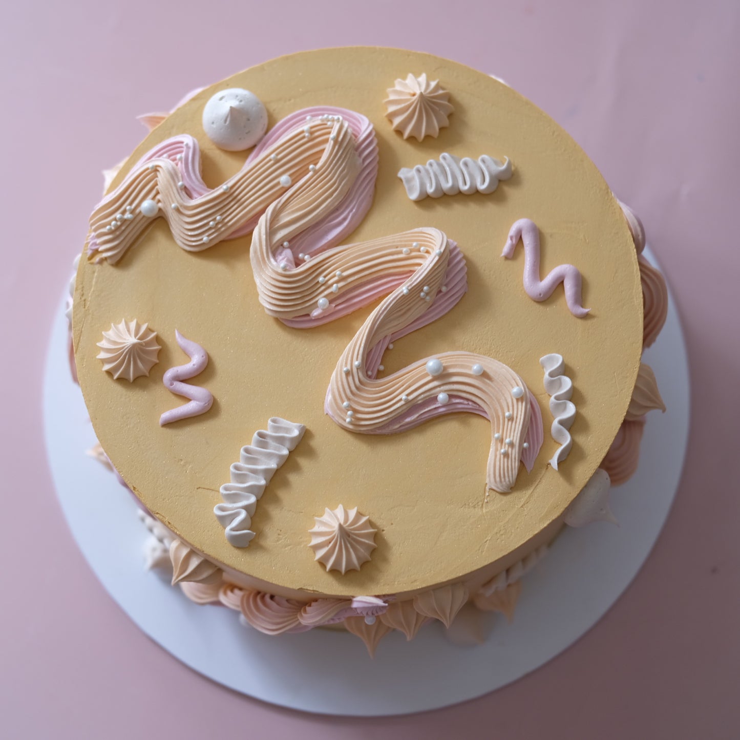 Whimsy Girl Buttercream Cake