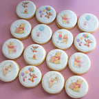 Winnie The Pooh | Fondant Sugar Cookies | 12 Pack