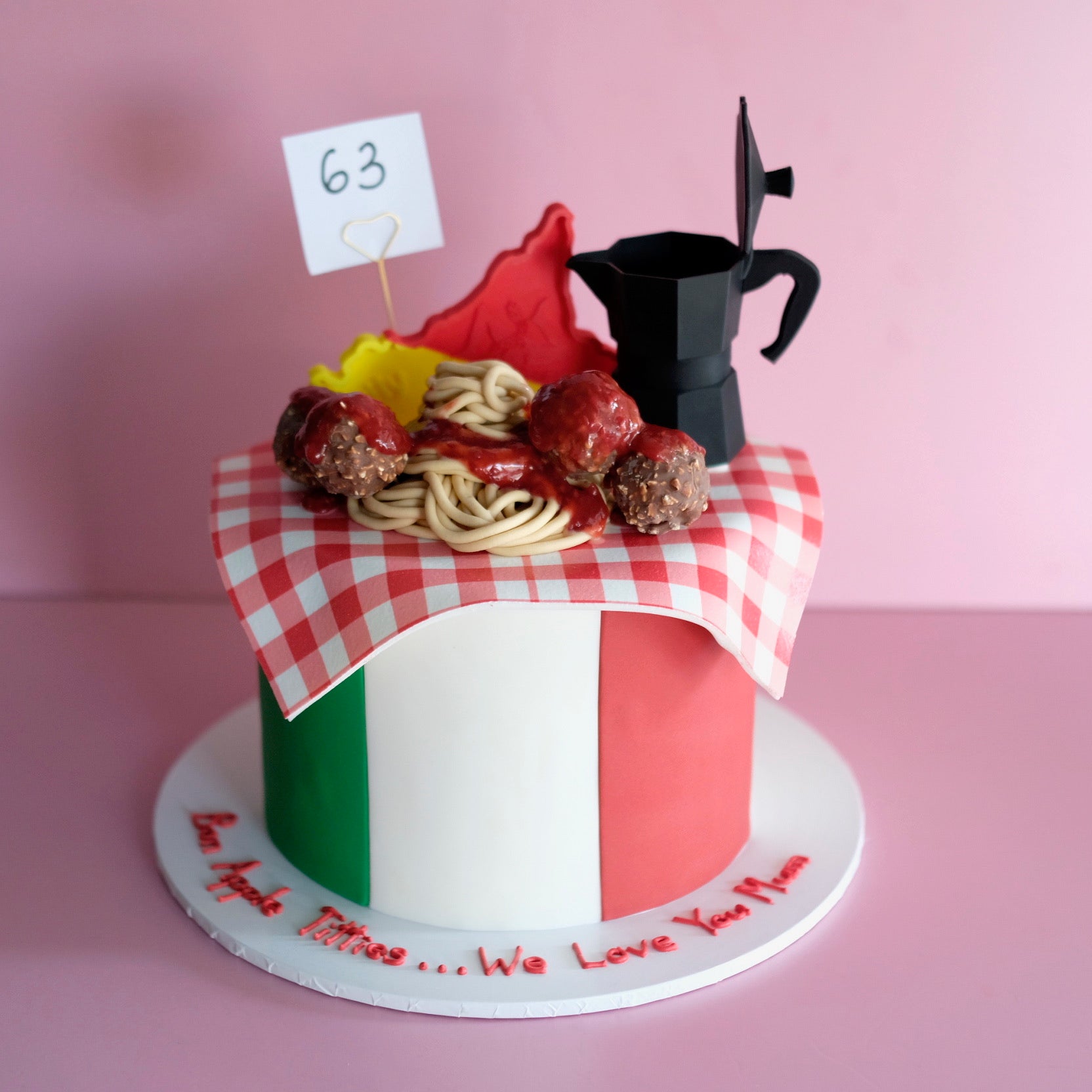 Italian Dinner | Themed Novelty Cake