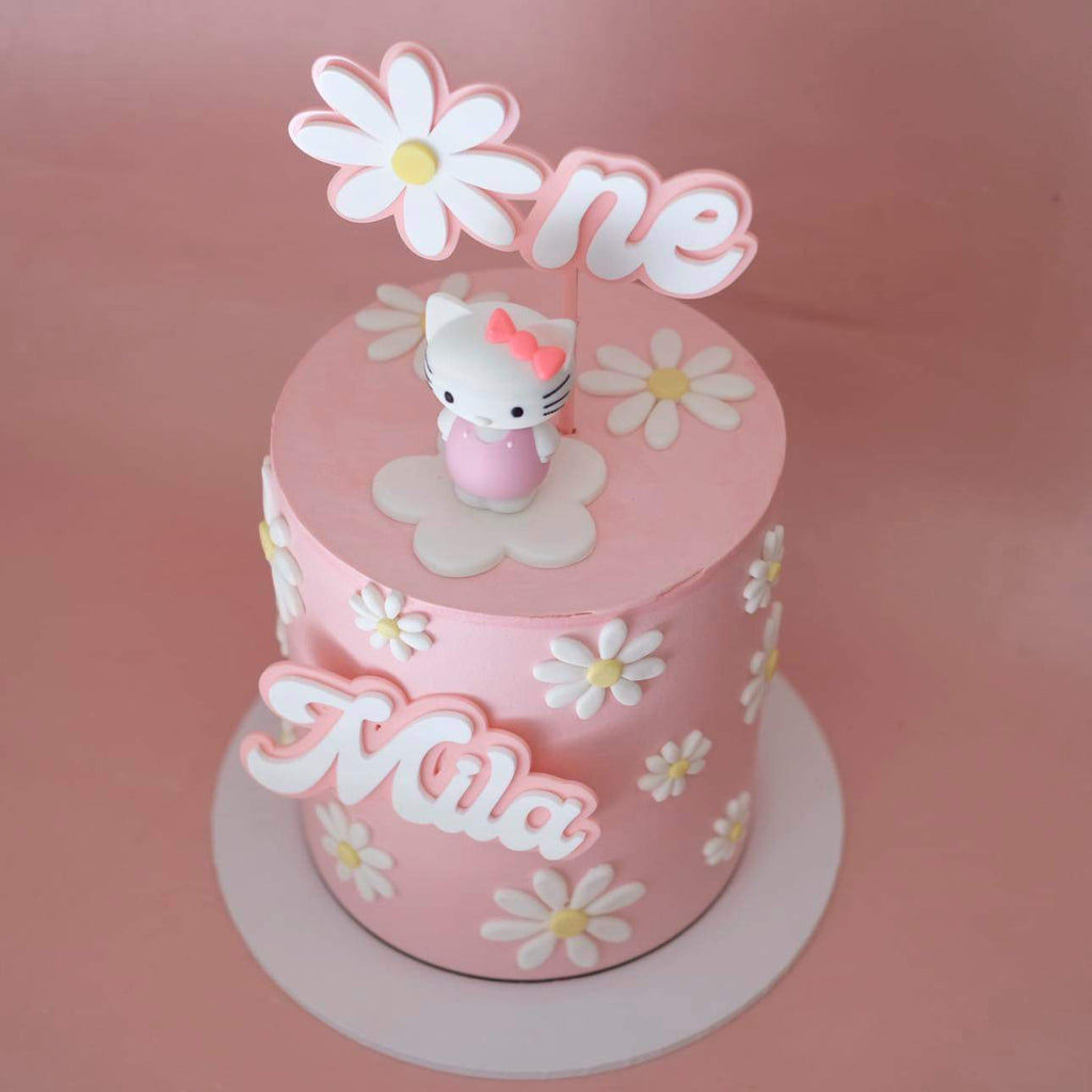 Hello Kitty & Daisy Novelty Cake
