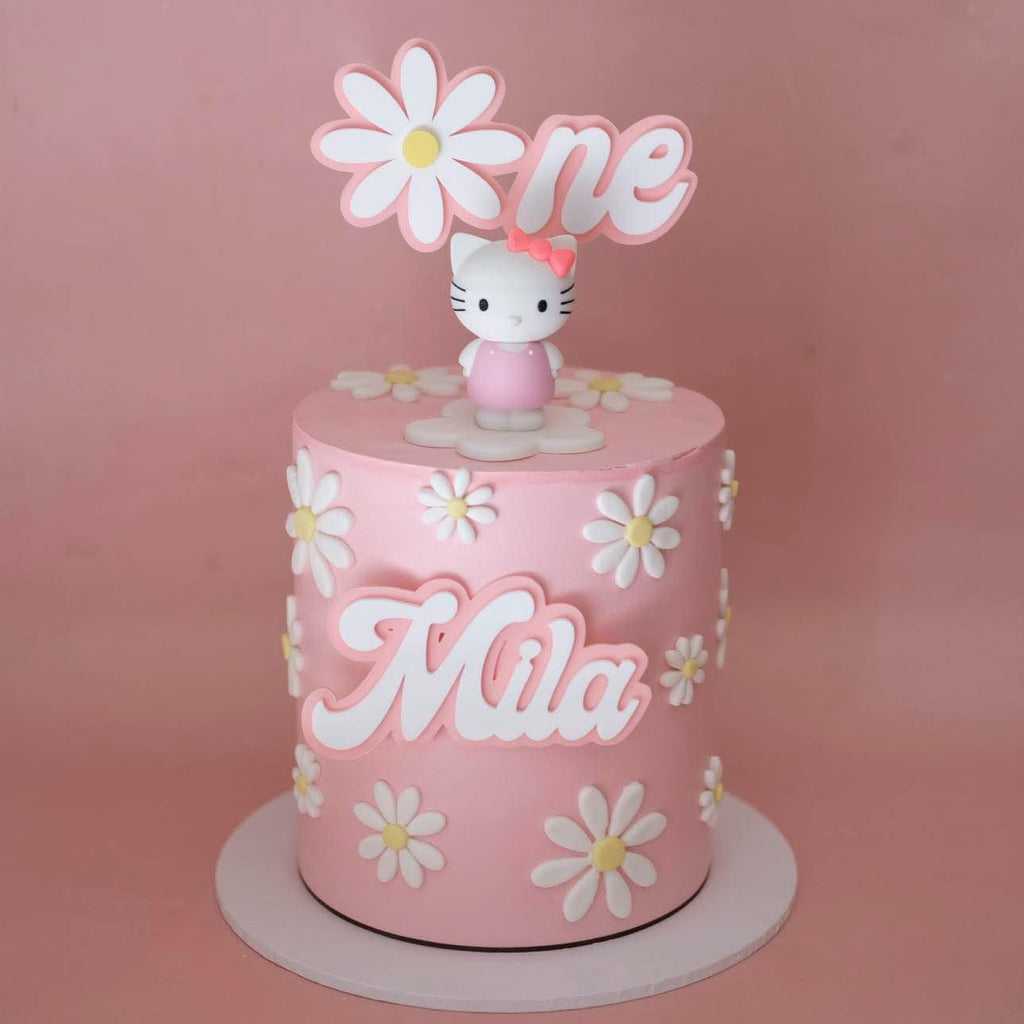 Hello Kitty & Daisy Novelty Cake