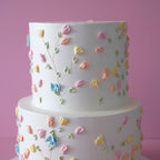 Wild Petal Bloom | 2 Tier Round Cake