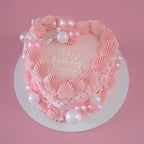 Vintage Heart Cake | Glinda the Good