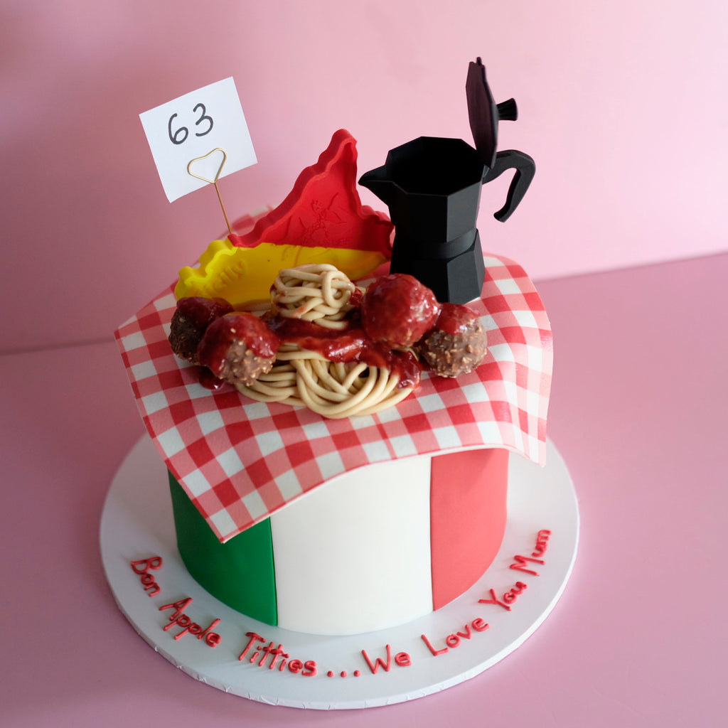 Italian Dinner | Themed Novelty Cake