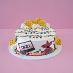 Stranger Things Retro Waffle | Themed Cake