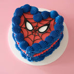 Spiderman Vintage Heart Cake